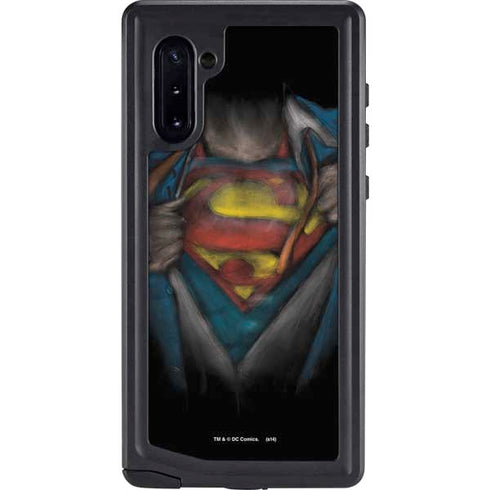 DC Comics Superman Pastel Art Galaxy Note 10 Waterproof Case