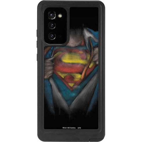 DC Comics Superman Pastel Art Galaxy Note20 5G Waterproof Case