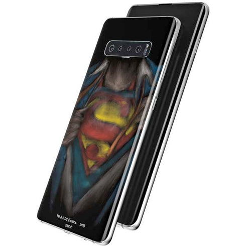 DC Comics Superman Pastel Art Galaxy S10 Plus Skin