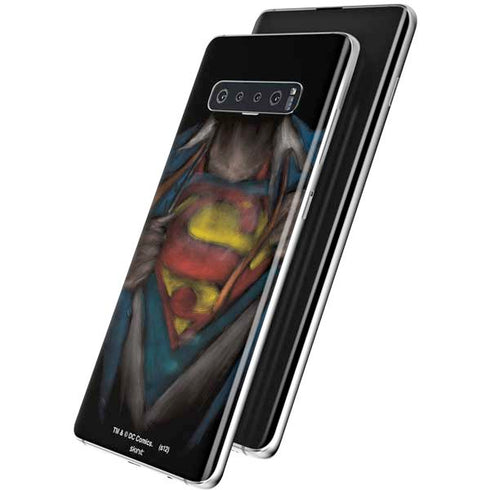 DC Comics Superman Pastel Art Galaxy S10 Skin