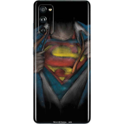 DC Comics Superman Pastel Art Galaxy S20 Fan Edition Skin