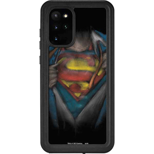 DC Comics Superman Pastel Art Galaxy S20 Plus Waterproof Case