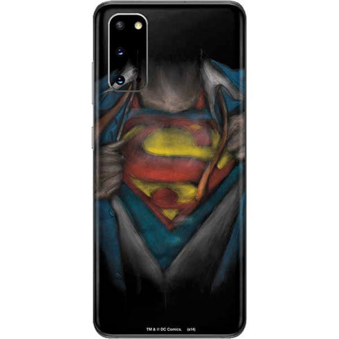 DC Comics Superman Pastel Art Galaxy S20 Skin
