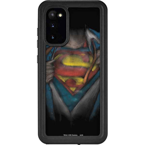 DC Comics Superman Pastel Art Galaxy S20 Waterproof Case