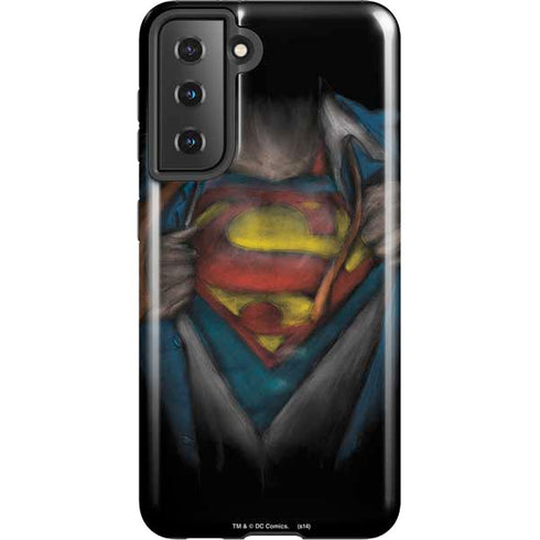 DC Comics Superman Pastel Art Galaxy S21 5G Pro Case