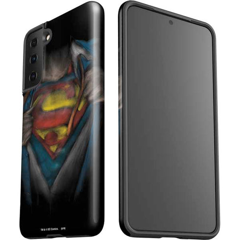 DC Comics Superman Pastel Art Galaxy S21 FE Pro Case