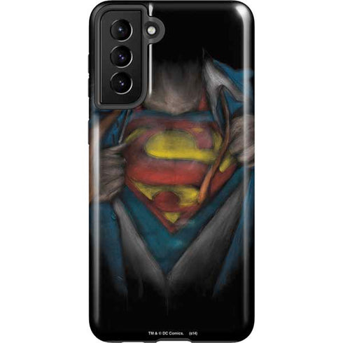 DC Comics Superman Pastel Art Galaxy S21 Plus 5G Pro Case