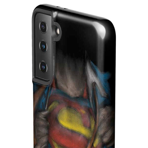 DC Comics Superman Pastel Art Galaxy S21 Plus 5G Pro Case