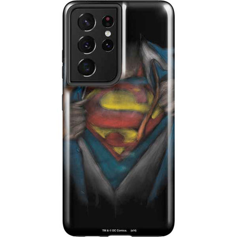 DC Comics Superman Pastel Art Galaxy S21 Ultra 5G Pro Case