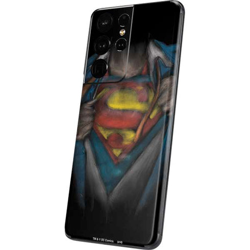 DC Comics Superman Pastel Art Galaxy S21 Ultra 5G Skin