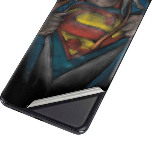 DC Comics Superman Pastel Art Galaxy S21 Ultra 5G Skin