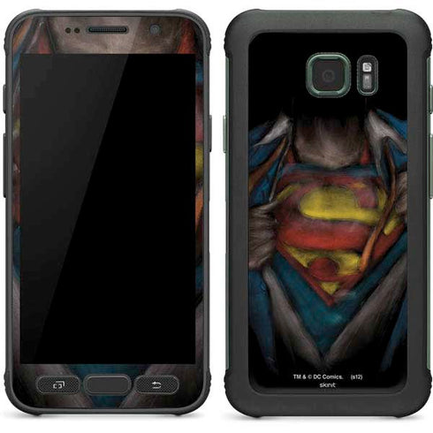 DC Comics Superman Pastel Art Galaxy S7 Active Skin