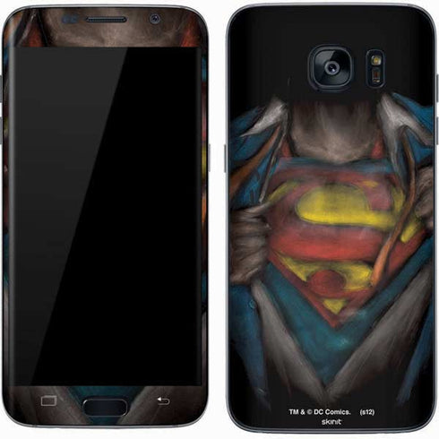 DC Comics Superman Pastel Art Galaxy S7 Skin