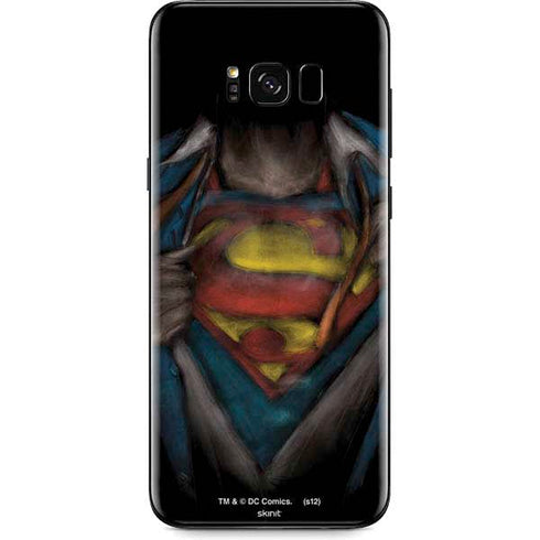 DC Comics Superman Pastel Art Galaxy S8 Skin