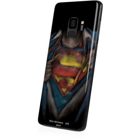 DC Comics Superman Pastel Art Galaxy S9 Skin