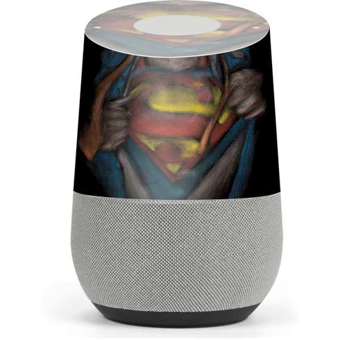 DC Comics Superman Pastel Art Google Home Skin