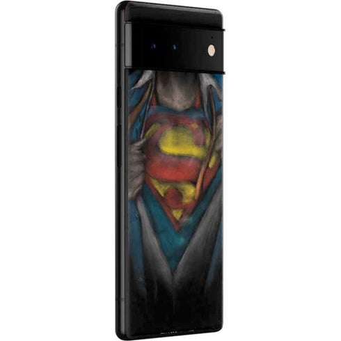 DC Comics Superman Pastel Art Google Pixel 6 Pro Skin