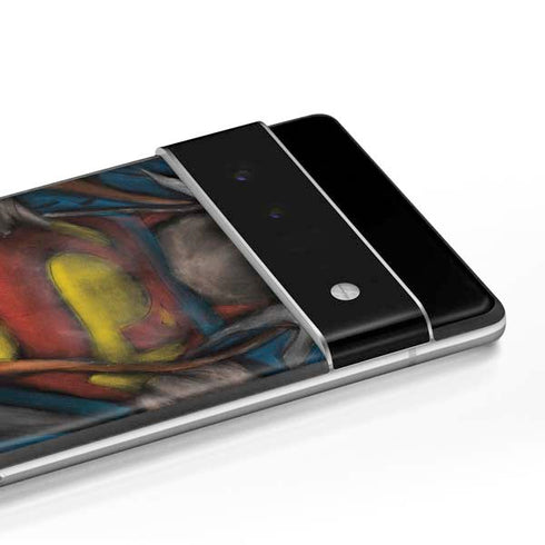 DC Comics Superman Pastel Art Google Pixel 6 Pro Skin
