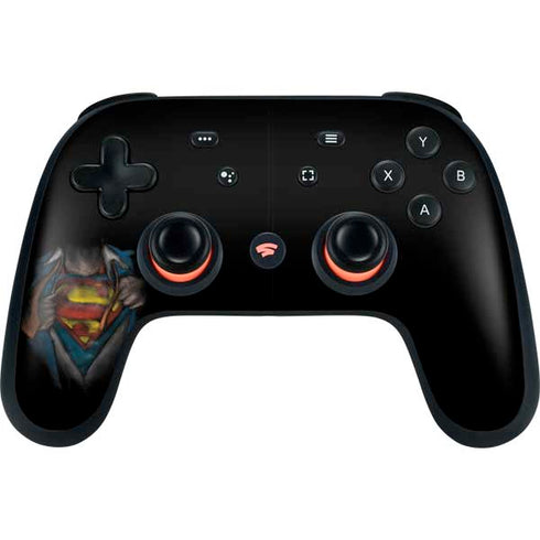 DC Comics Superman Pastel Art Google Stadia Controller Skin