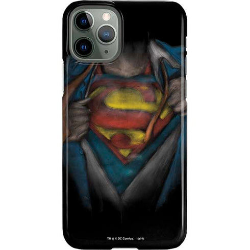 DC Comics Superman Pastel Art iPhone 11 Pro Lite Case