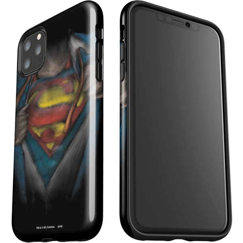DC Comics Superman Pastel Art iPhone 11 Pro Max Impact Case
