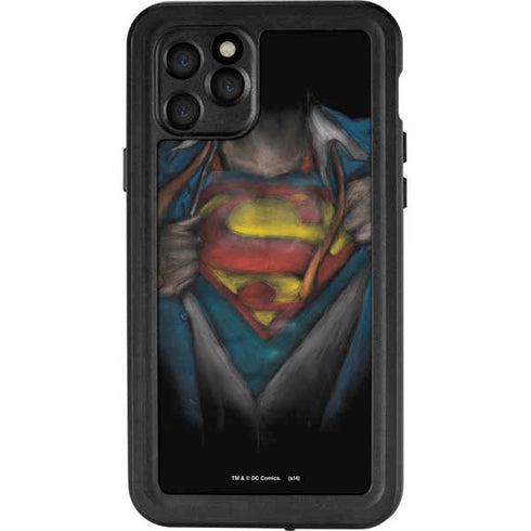 DC Comics Superman Pastel Art iPhone 11 Pro Waterproof Case