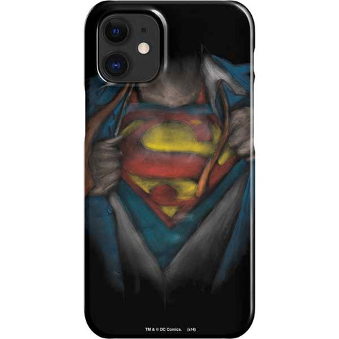 DC Comics Superman Pastel Art iPhone 12 Mini Lite Case