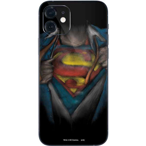 DC Comics Superman Pastel Art iPhone 12 Mini Skin