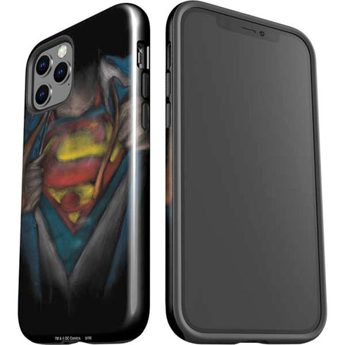 DC Comics Superman Pastel Art iPhone 12 Pro Impact Case