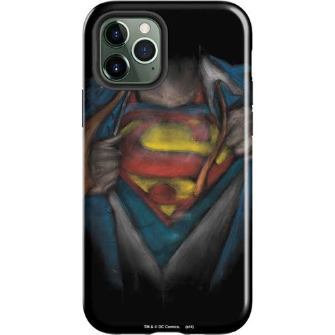 DC Comics Superman Pastel Art iPhone 12 Pro Max Impact Case