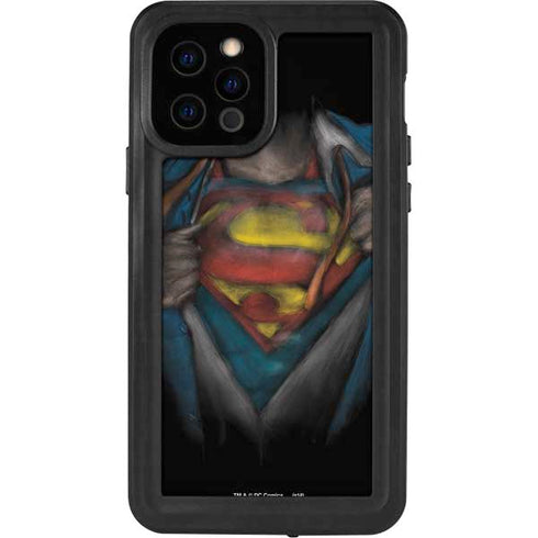 DC Comics Superman Pastel Art iPhone 12 Pro Waterproof Case