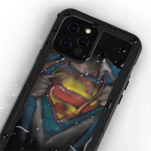 DC Comics Superman Pastel Art iPhone 12 Pro Waterproof Case