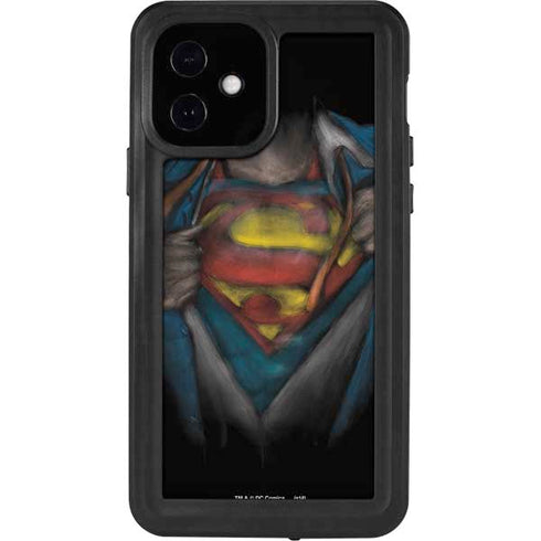 DC Comics Superman Pastel Art iPhone 12 Waterproof Case