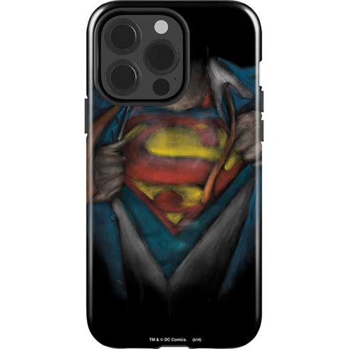 DC Comics Superman Pastel Art iPhone 13 Pro Impact Case