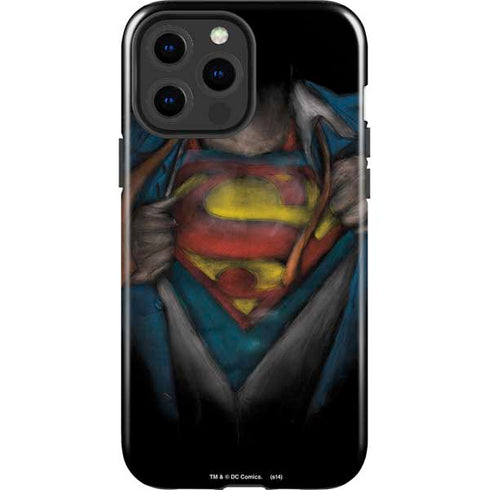 DC Comics Superman Pastel Art iPhone 13 Pro Max Impact Case