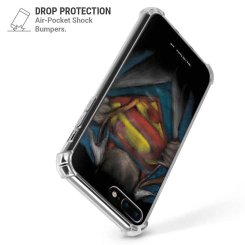DC Comics Superman Pastel Art iPhone 7/8 Plus Clear Case