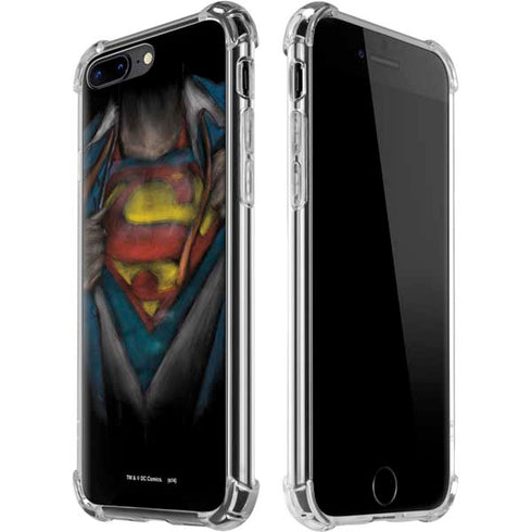 DC Comics Superman Pastel Art iPhone 7/8 Plus Clear Case