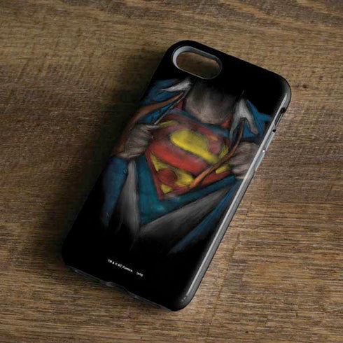 DC Comics Superman Pastel Art iPhone 8 Pro Case