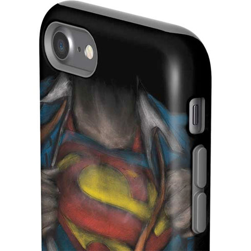 DC Comics Superman Pastel Art iPhone SE (2nd & 3rd Gen) Pro Case