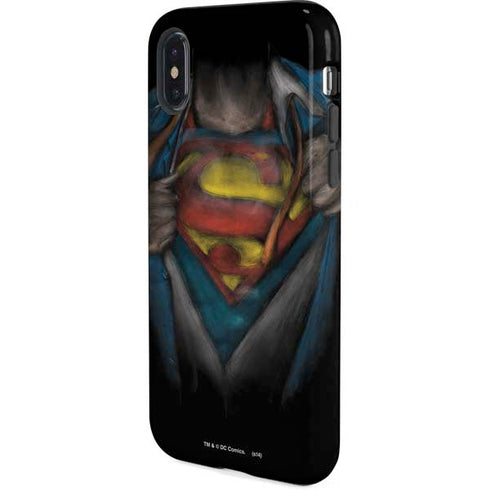 DC Comics Superman Pastel Art iPhone X Pro Case