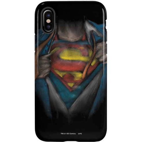 DC Comics Superman Pastel Art iPhone XS Pro Case