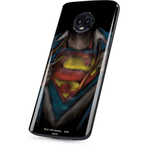 DC Comics Superman Pastel Art Moto G6 Skin