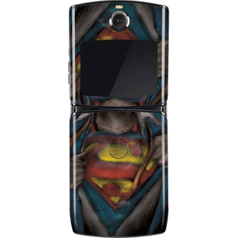 DC Comics Superman Pastel Art Motorola RAZR Skin