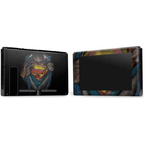 DC Comics Superman Pastel Art Nintendo Switch Bundle Skin