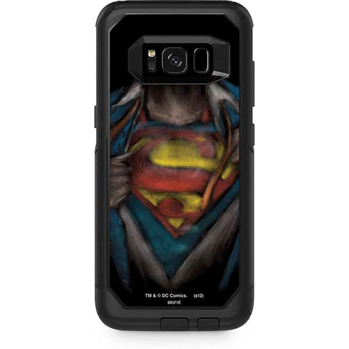DC Comics Superman Pastel Art Otterbox Commuter Galaxy Skin