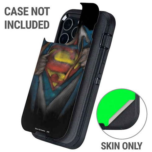 DC Comics Superman Pastel Art Otterbox Defender iPhone Skin