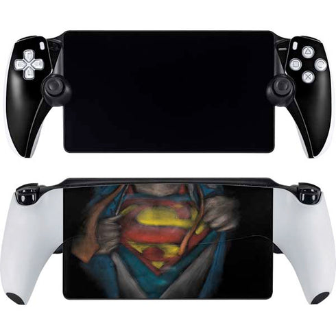 DC Comics Superman Pastel Art PlayStation Portal Remote Player Skin