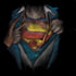 DC Comics Superman Pastel Art PS4 Pro/Slim Controller Skin