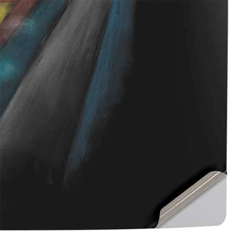 DC Comics Superman Pastel Art PS5 Slim Digital Edition Console Skin