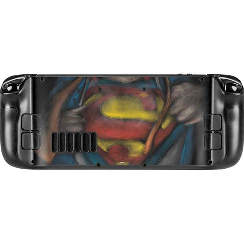 DC Comics Superman Pastel Art Steam Deck Handheld Gaming Computer Skin